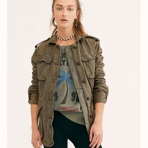 Free People Not Your Brothers Surplus Jacket